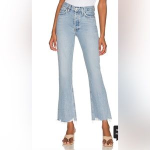 AGOLDE RELAXED BOOT DENIM SIZE 26 MEDIUM WASH